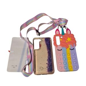 2 Samsung S22 Cases and a Screen Protector